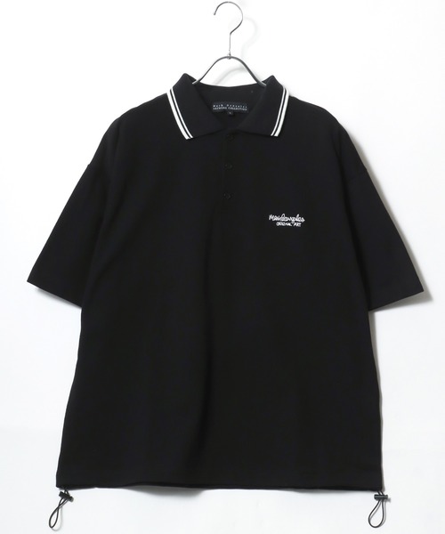 美品♡Resurrection♡バックラインロゴ♡ポロシャツ♡ セール】2025SS Mark Gonzales ARTWORKCOLLCTION/マーク