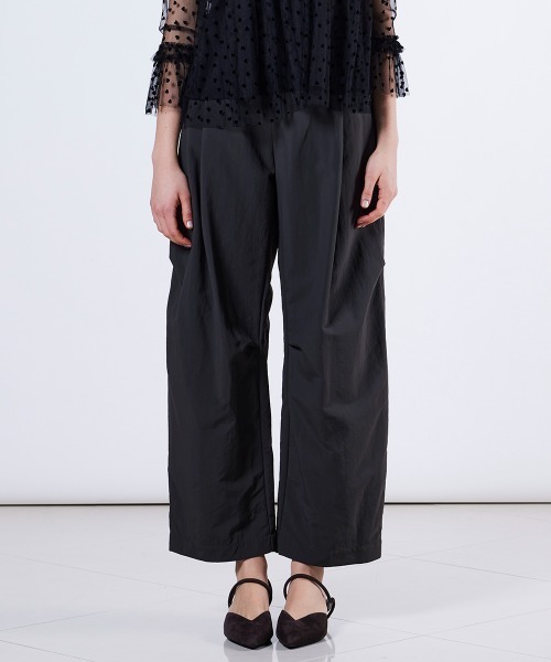 リコティーナダブルクロスバレルパンツ