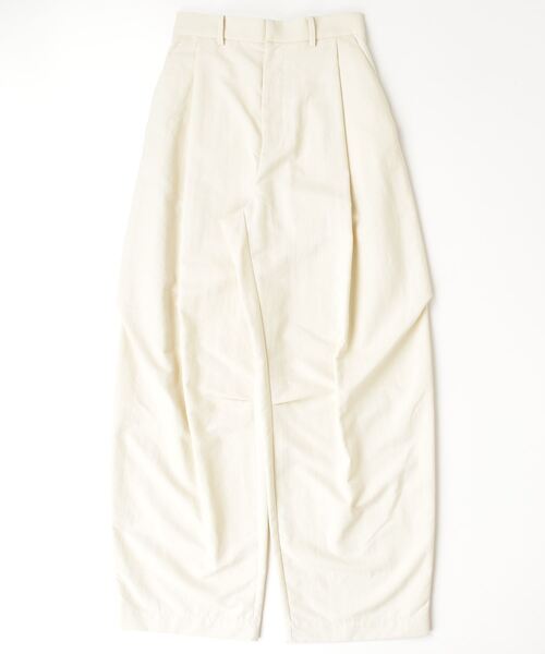 リコティーナダブルクロスバレルパンツ
