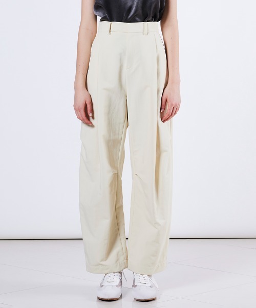 リコティーナダブルクロスバレルパンツ