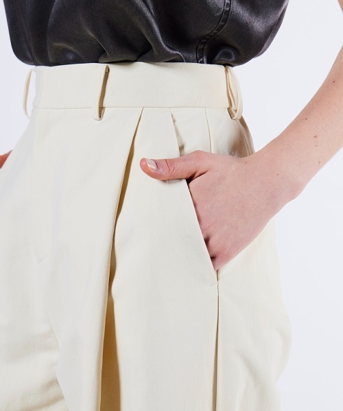 リコティーナダブルクロスバレルパンツ