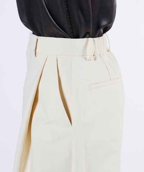 リコティーナダブルクロスバレルパンツ