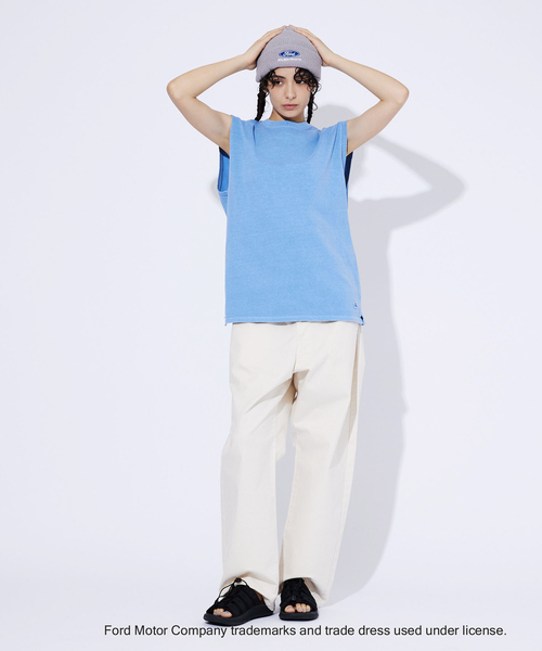 GOOD ROCK SPEED（グッドロックスピード）の「【GOOD ROCK SPEED/グッドロックスピード】FORD /フォード/ロゴ刺繍ニットキャップ/ユニセックス（キャップ・メンズ・グレー/ダークネイビー・フリー）」の6枚目の写真