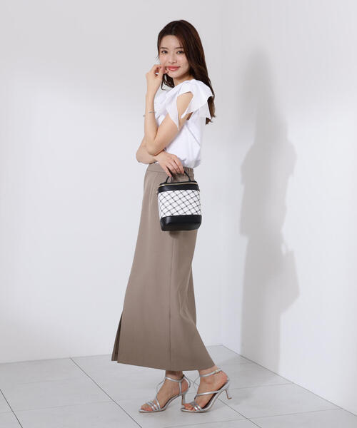 PROPORTION BODY DRESSING(プロポーションボディドレッシング)の「ショルダーリボンブラウス / 1215210704(シャツ/ブラウス・レディース・グレー/ブルー/ホワイト・SMALL/MEDIUM)」の13枚目の写真