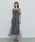 ANDRESDiAhXhj́uwave piping flare dress / EF[upCsOtAhXihXjvbubN