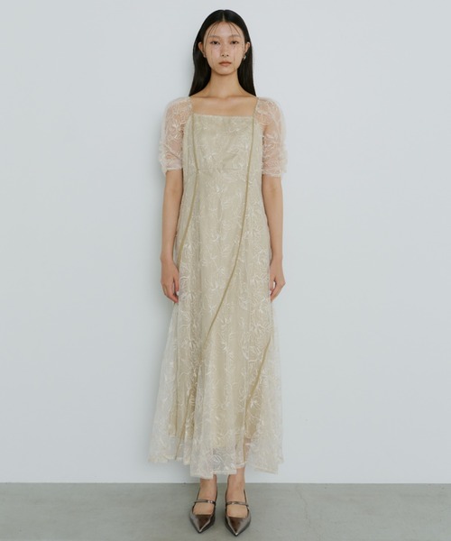 ANDRESD アンドレスド　frills flare dress frills flare dress | ANDRESD