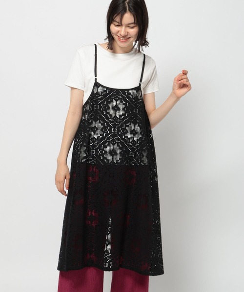 新品タグ付きniko and 3WAYクラフト風キャミワンピース 3WAYクラフト風キャミワンピース（ワンピース）｜niko and