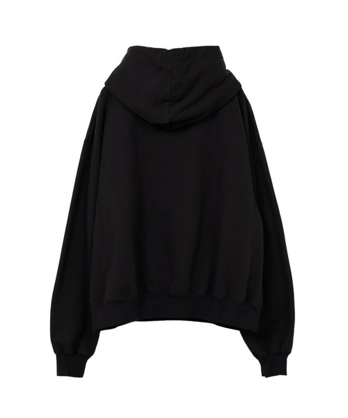 Maison MIHARA YASUHIRO（メゾンミハラヤスヒロ）の「Happy Face Printed Hoodie（スウェット・レディース・ブラック/ホワイト/ブラウン・36/38/40）」の11枚目の写真