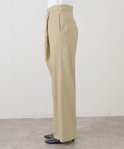 IENA（イエナ）の「Maison IENAラップワイドパンツ（その他パンツ・レディース・ホワイト/ベージュ・36/38）」の9枚目の写真