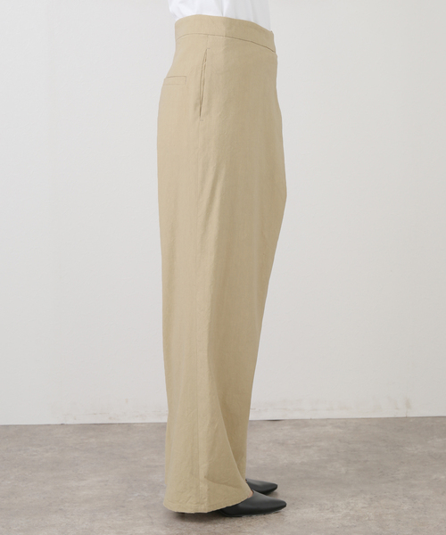 IENA（イエナ）の「Maison IENAラップワイドパンツ（その他パンツ・レディース・ホワイト/ベージュ・36/38）」の5枚目の写真