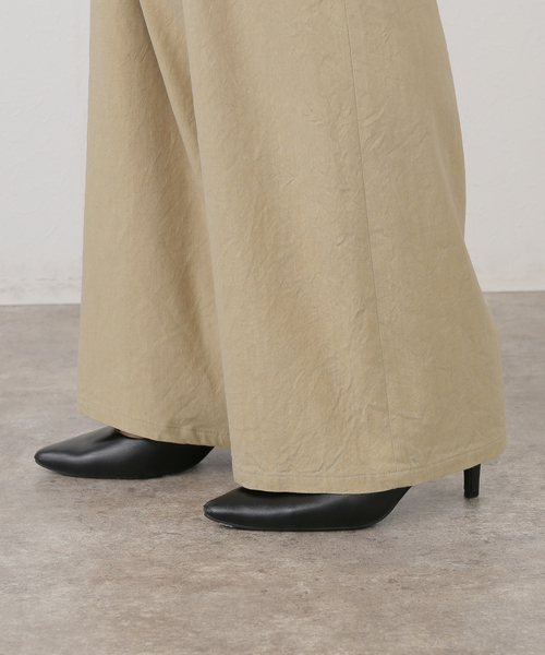IENA（イエナ）の「Maison IENAラップワイドパンツ（その他パンツ・レディース・ホワイト/ベージュ・36/38）」の14枚目の写真