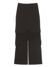 UN3D. | MESH SKIRT LAYER PT【セットアップ着用可能】 / メッシュスカートレイヤーパンツ(その他パンツ)