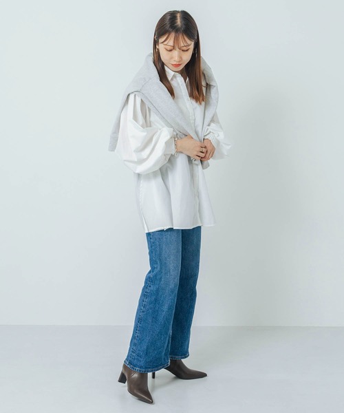 EVOL(イーボル)の「【S-LLサイズ展開・美脚効果あり】ストレッチ6cmロングブーツ BZ23839(ブーツ・レディース・ブラウン/ブラック/ブラック系その他・S/M/L/LL)」の11枚目の写真