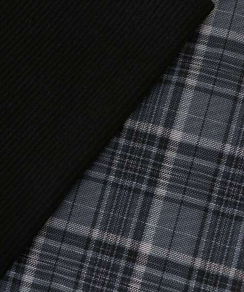 MAJESTIC LEGON（マジェスティックレゴン）の「フリルキャミ×トップスセット（Tシャツ/カットソー・レディース・グレー/グレー系その他2/ブラウン・MEDIUM）」の5枚目の写真