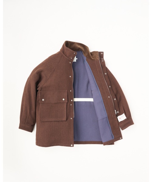 Traditional Weatherwear(トラディショナルウェザーウェア)の「ELGIN GTS HT(ステンカラーコート・メンズ・ブラウン系その他/ブラック系その他・38/36)」の8枚目の写真