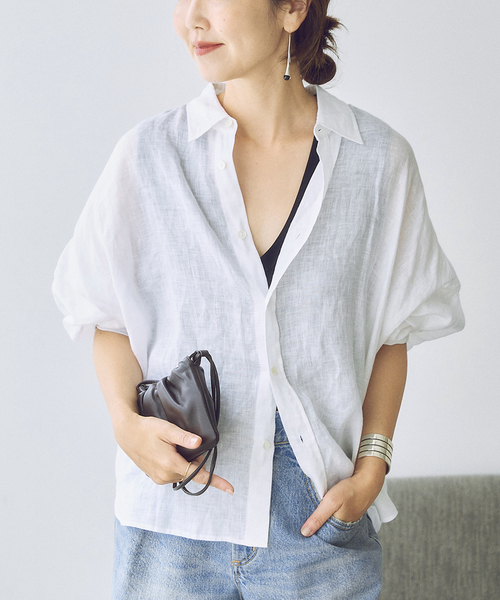 plage（プラージュ）の「Military wash シャツ◇（シャツ