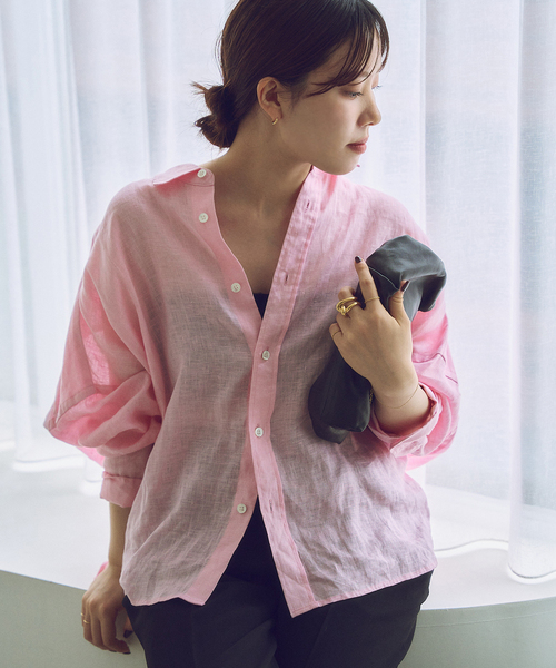 Linen Short シャツ（シャツ/ブラウス）｜Plage（プラージュ）の