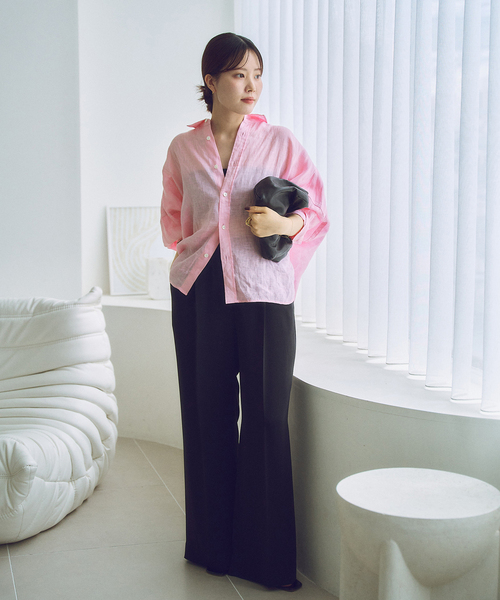 Linen Short シャツ（シャツ/ブラウス）｜Plage（プラージュ）の