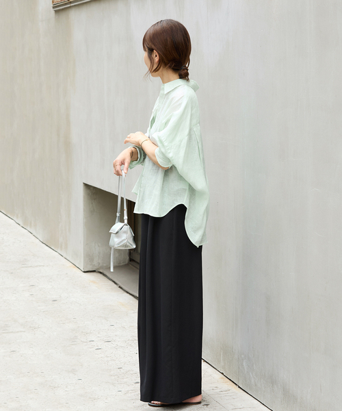 プラージュ Prage リネン ショート Linen Short シャツ（シャツ/ブラウス）｜Plage（プラージュ）の