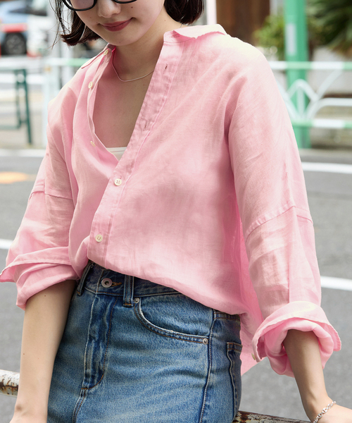 Linen Short シャツ（シャツ/ブラウス）｜Plage（プラージュ）の