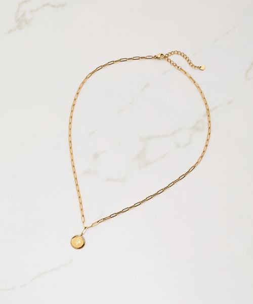 PAPILLONNER（パピヨネ）の「ステンレスコインネックレス（ネックレス・レディース・シルバー/ゴールド・FREE）」の7枚目の写真