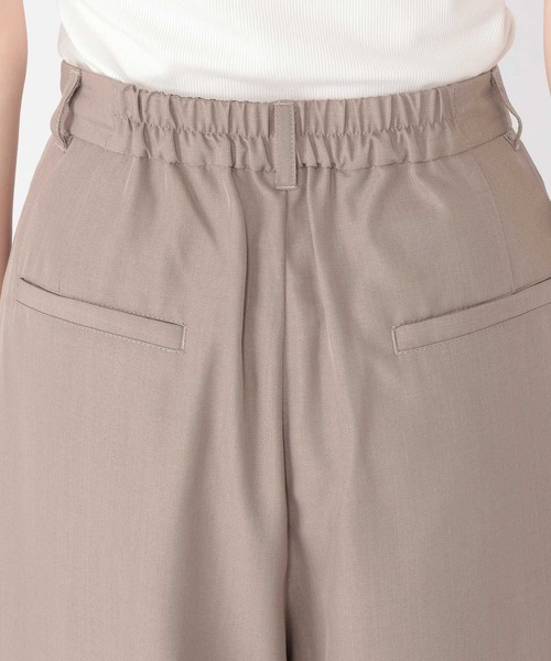 studio CLIP（スタディオクリップ）の「【daily CLIP】サマートラウザーパンツ（スラックス・レディース・チャコール/ベージュ・MEDIUM/LARGE）」の12枚目の写真
