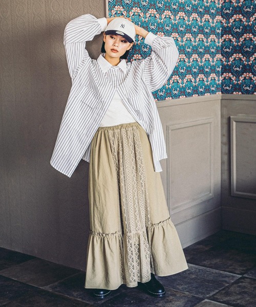 niko and（ニコアンド）の「【MODE NORM CORE】レースパッチワーク