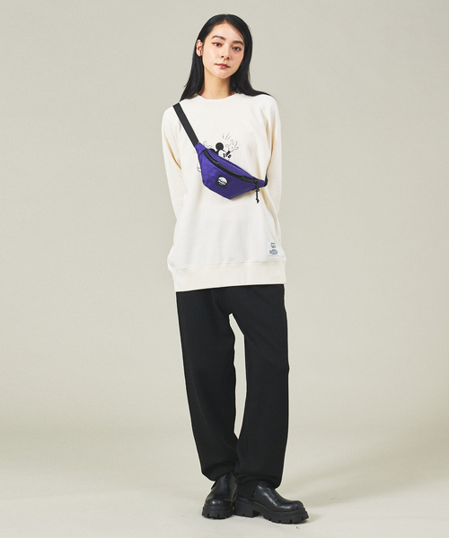 Flowfold(フローフォールド)の「【Flowfold/フローフォールド】FANNY PACK_SMALL/ファニーバッグ/ウエストポーチ(ボディバッグ/ウエストポーチ・メンズ・ブラック/パープル/ダークベージュ/ホワイト・フリー)」の11枚目の写真