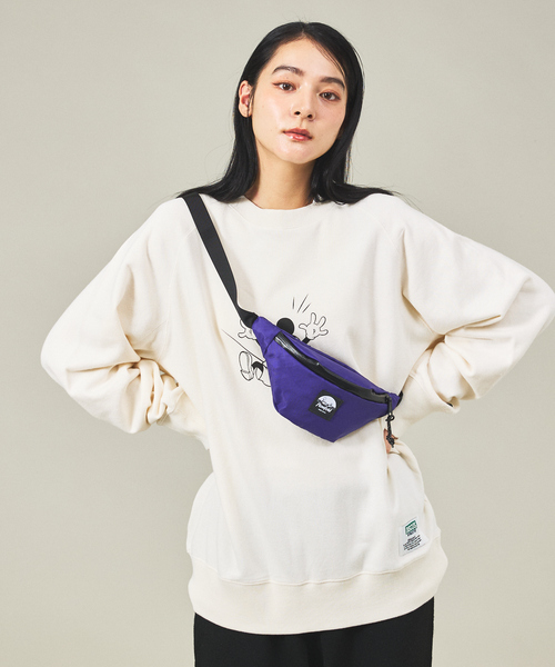 Flowfold(フローフォールド)の「【Flowfold/フローフォールド】FANNY PACK_SMALL/ファニーバッグ/ウエストポーチ(ボディバッグ/ウエストポーチ・メンズ・ブラック/パープル/ダークベージュ/ホワイト・フリー)」の20枚目の写真