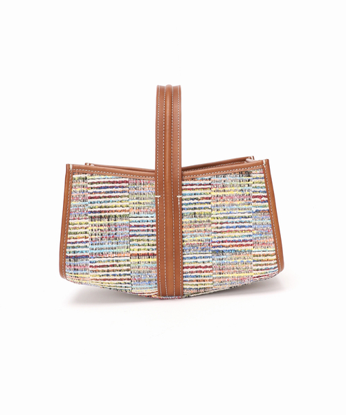 A VACATION/ア ヴァケーション SEE SAW BAG LINE CHECK（ハンドバッグ