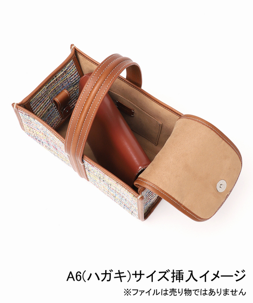 A VACATION/ア ヴァケーション SEE SAW BAG LINE CHECK（ハンドバッグ