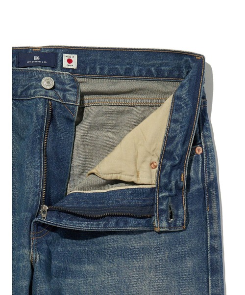 Levi's(リーバイス)の「Levi's/リーバイス BLUETAB(TM) ANCHOR RELAXED ジーンズ ミディアムインディゴ MADE IN JAPAN(デニムパンツ・メンズ・インディゴブルー・W28 L32/W29 L32/W30 L32/W31 L32/W32 L32/W33 L32/W34 L32/W36 L32)」の11枚目の写真