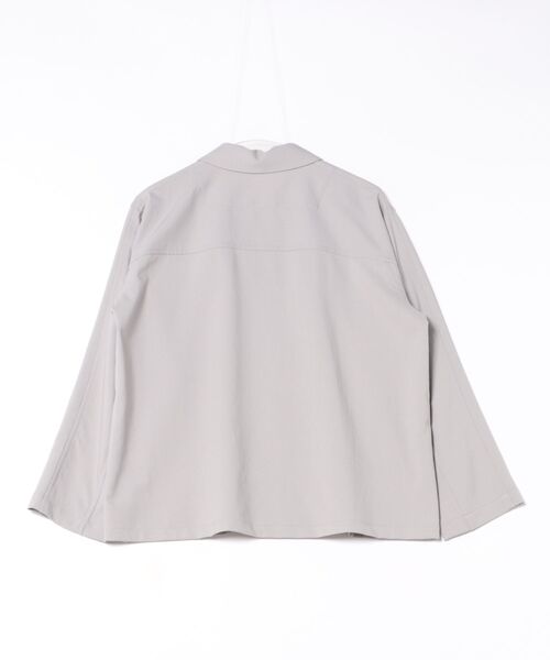 Plantation（プランテーション）の「ECOライト / ジャケット / (O)（その他アウター・レディース・ライトグレー/ライトグリーン・M size）」の3枚目の写真