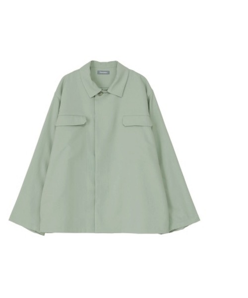 Plantation(プランテーション)の「ECOライト / ジャケット / (O)(その他アウター・レディース・ライトグレー/ライトグリーン・M size)」の2枚目の写真