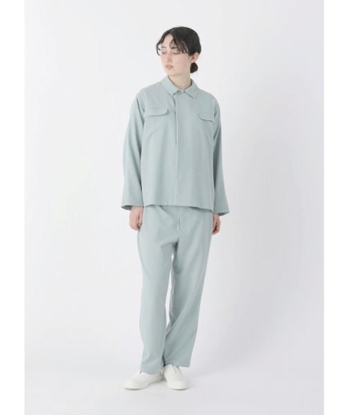 Plantation(プランテーション)の「ECOライト / ジャケット / (O)(その他アウター・レディース・ライトグレー/ライトグリーン・M size)」の8枚目の写真