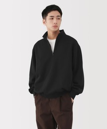 無印良品 | 紳士　ハーフジップスウェットシャツ(スウェット)
