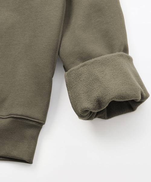 無印良品（ムジルシリョウヒン）の「紳士　ハーフジップスウェットシャツ（スウェット・メンズ・ブラック/カーキ/チャコールグレー/グレー・S/XL/L/M/XXL）」の5枚目の写真