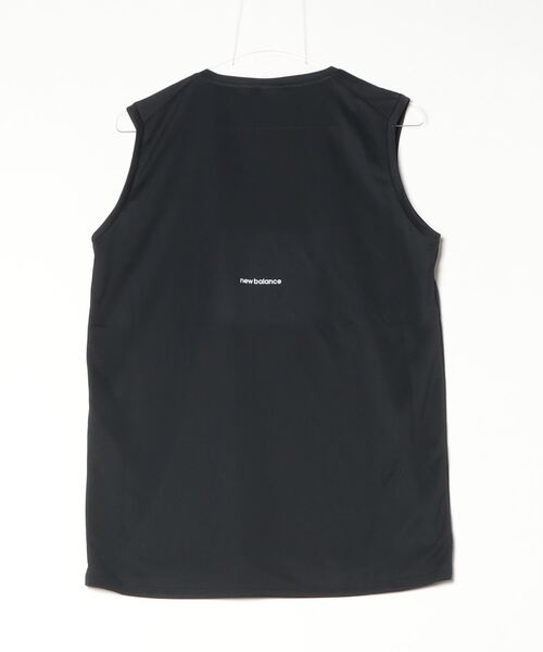 NEW BALANCE(ニューバランス)の「ファンクショナルスリーブレスシャツ(Tシャツ/カットソー・メンズ・ブラック・LARGE/X-LARGE/SMALL/MEDIUM)」の11枚目の写真