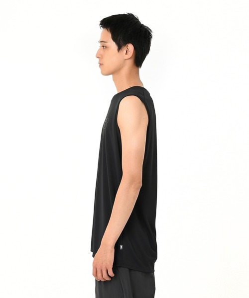 NEW BALANCE(ニューバランス)の「ファンクショナルスリーブレスシャツ(Tシャツ/カットソー・メンズ・ブラック・LARGE/X-LARGE/SMALL/MEDIUM)」の2枚目の写真