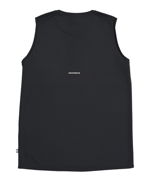NEW BALANCE(ニューバランス)の「ファンクショナルスリーブレスシャツ(Tシャツ/カットソー・メンズ・ブラック・LARGE/X-LARGE/SMALL/MEDIUM)」の5枚目の写真
