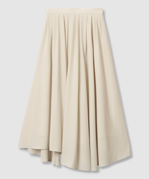 allureville（アルアバイル）の「タイプライターイレギュラーヘムスカート（スカート・レディース・ベージュ/パープル/ネイビー・1/2）」の4枚目の写真