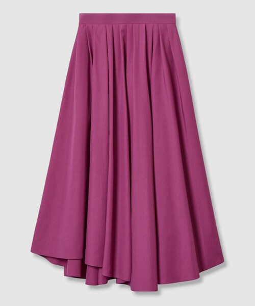 allureville（アルアバイル）の「タイプライターイレギュラーヘムスカート（スカート・レディース・ベージュ/パープル/ネイビー・1/2）」の6枚目の写真