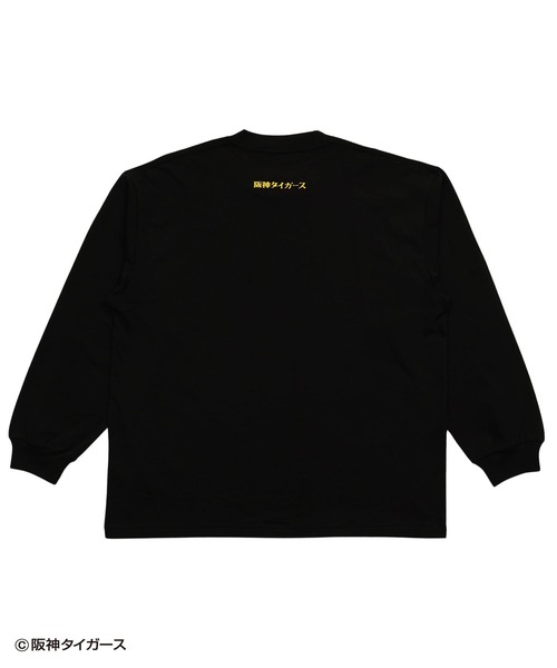 NOSTALVIA(ノスタルヴィア)の「阪神タイガース × NOSTALVIA ノスタルヴィア Tigers Claw / タイガースクロー ロンT(Tシャツ/カットソー・メンズ・ホワイト/ブラック・SMALL/X-LARGE/LARGE/MEDIUM)」の7枚目の写真