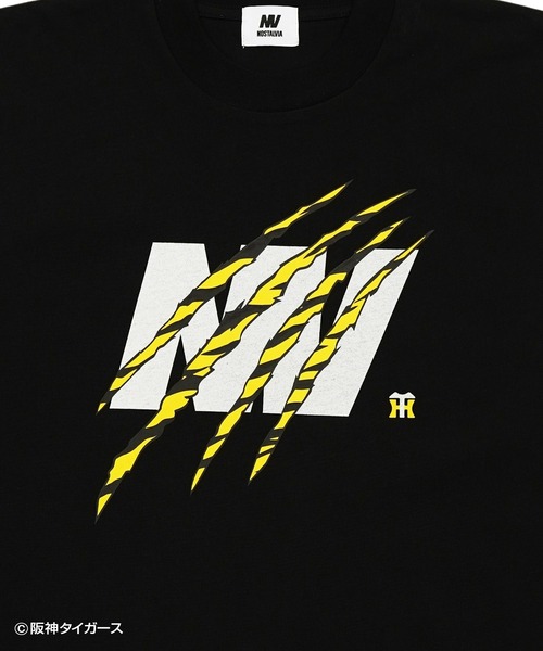 NOSTALVIA(ノスタルヴィア)の「阪神タイガース × NOSTALVIA ノスタルヴィア Tigers Claw / タイガースクロー ロンT(Tシャツ/カットソー・メンズ・ホワイト/ブラック・SMALL/X-LARGE/LARGE/MEDIUM)」の8枚目の写真