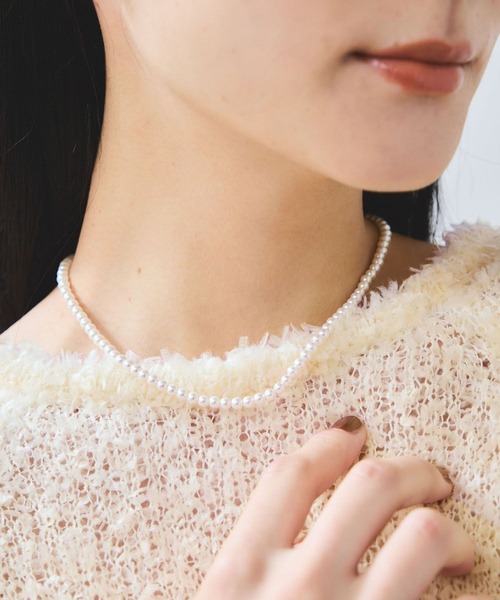 VIS（ビス）の「ハートフックネックレス（ネックレス・レディース・ゴールド/シルバー・FREE）」の2枚目の写真