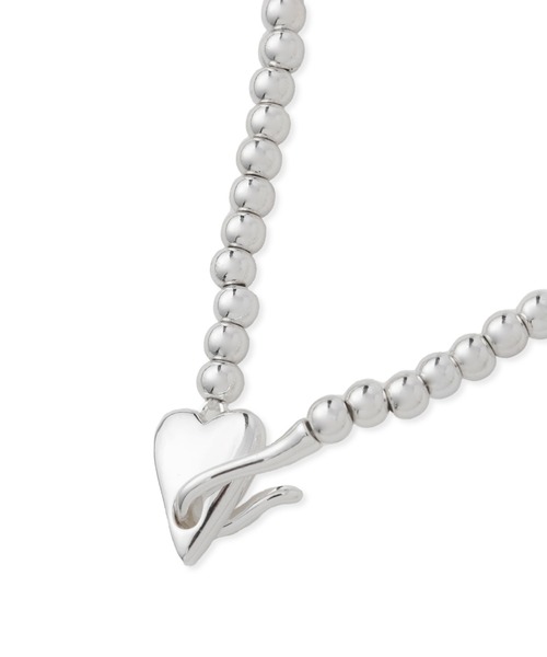 VIS（ビス）の「ハートフックネックレス（ネックレス・レディース・ゴールド/シルバー・FREE）」の11枚目の写真