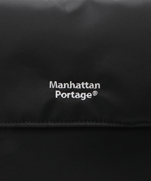 Manhattan Portage(マンハッタンポーテージ)の「NYLON MESSENGER BAG (XXS) FLIGHT NYLON BACKING BP W/DIV MGNT(メッセンジャーバッグ・メンズ・ブラック・X-SMALL)」の10枚目の写真
