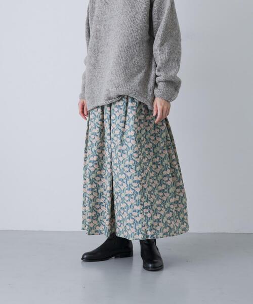 リバティプリントスカート（スカート）｜かぐれ（カグレ）の