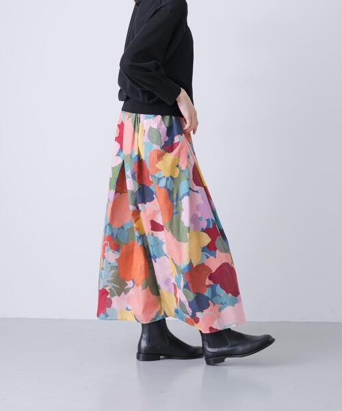リバティプリントスカート（スカート）｜かぐれ（カグレ）の