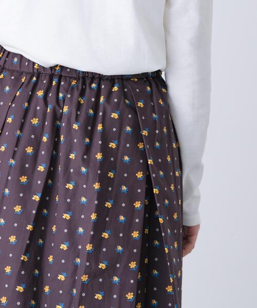 かぐれ（カグレ）の「リバティプリントスカート（スカート・レディース・ブラック系その他/ピンク系その他/グレー系その他/グリーン系その他・FREE）」の9枚目の写真